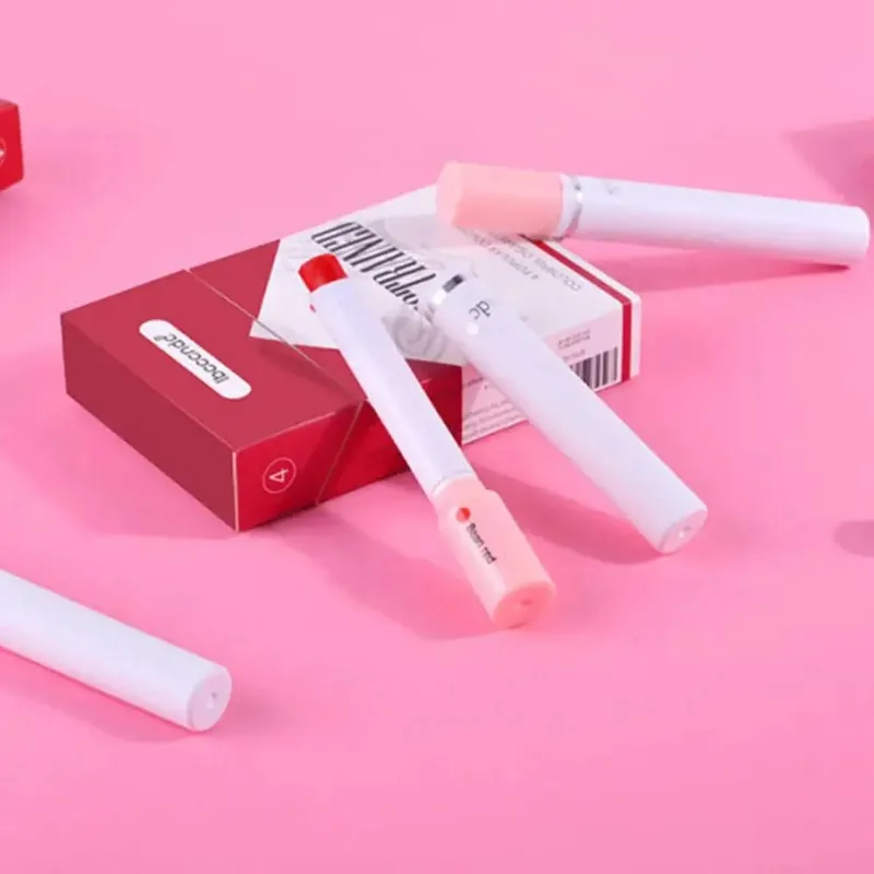 Mattes Samt-Lippenstift-Set, wasserfest, langlebig, antihaftbeschichtet, Lipgloss, Kosmetik für Frauen, 4 Stück, bequem zu tragen — image 5