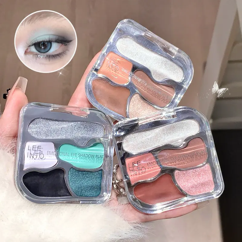 Пятицветная комплексная палитра теней для век Matte Highlight, контурирующая и развивающая цвет универсальная палитра — image 1