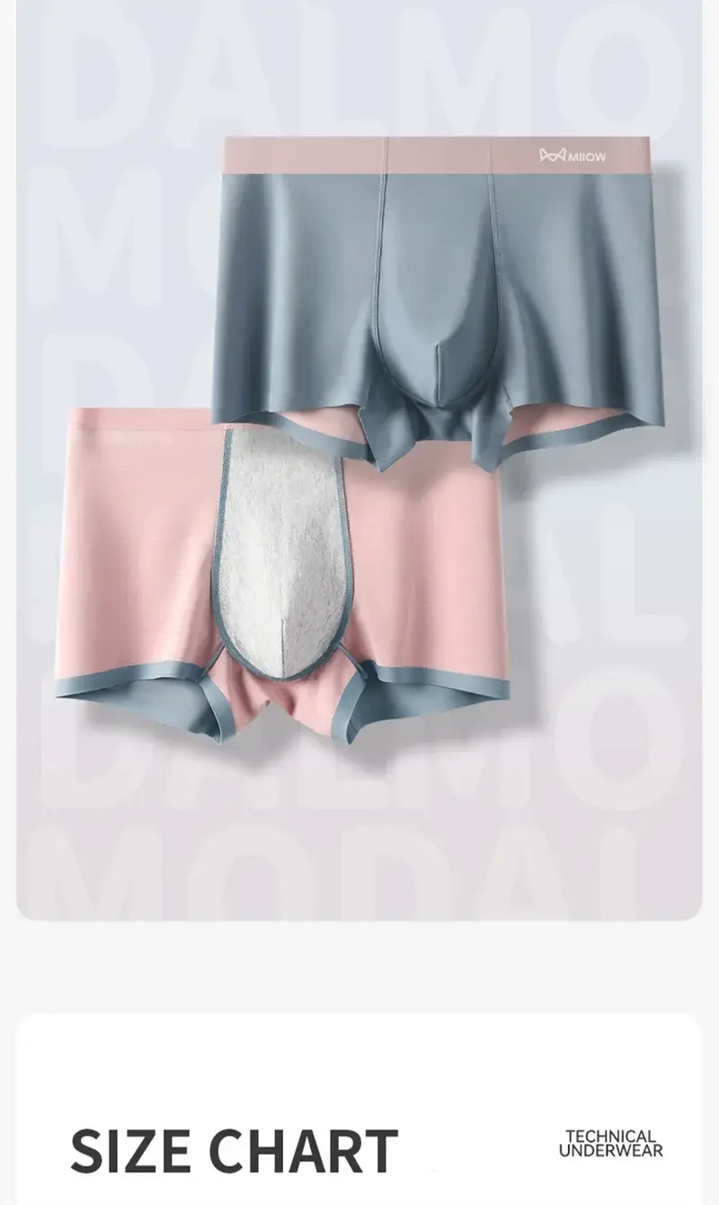 MiiOW 3Pcs Nylon Breathable Summer Men's Panties Seamless Men Underwear Antibacterial Cotton Crotch Man Boxers Mens Underpants — image 12