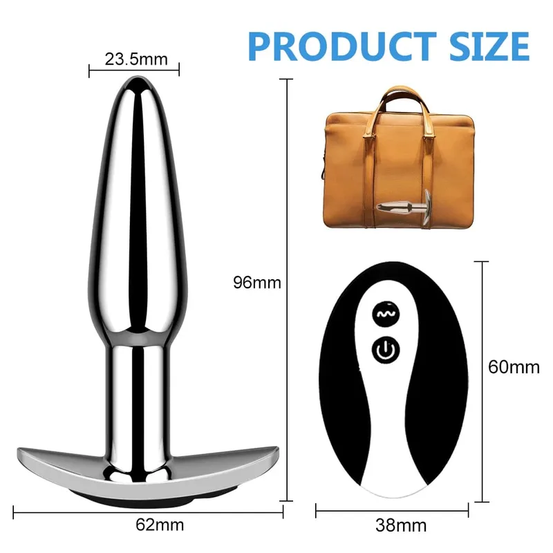 Anal Plug Mit Push 10 Vibration Modi Anal Spielzeug Für Männer Prostata Massager Sex Spielzeug Mit Fernbedienung Vibrator Anal spielzeug für 18