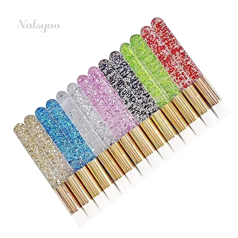 Großhandel 30/50 Stück Wimpernreinigungsbürsten für Extensions, Glitzer-Lash-Shampoo-Bürste, Nase, Porenreinigung, Make-up — image 4