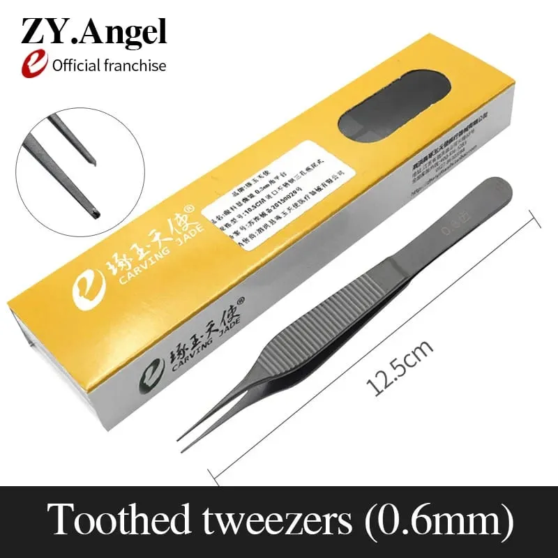 Edison – pincettes pour chirurgie plastique médicale, Double paupière, chirurgie cosmétique du nez, gros ventre, avec dents et crochets — image 9