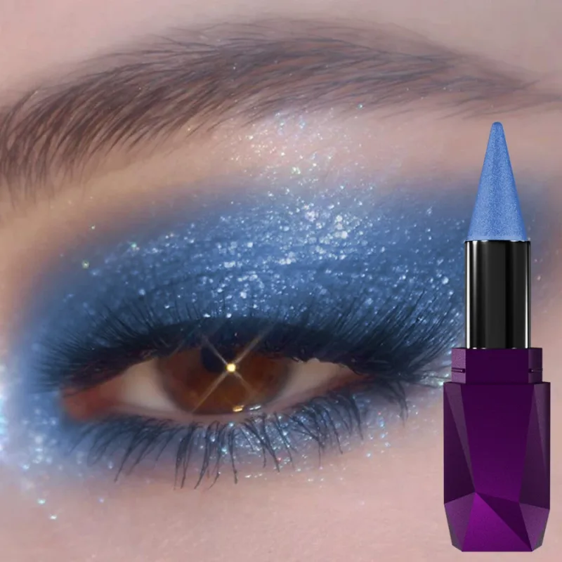 25 Color 1PC Pearl Eyeshadow Stick Waterproof Long Lasting Glitter & Matte Color Eye Shadow Makeup Face Highlight Cosmetics Gift — image 13