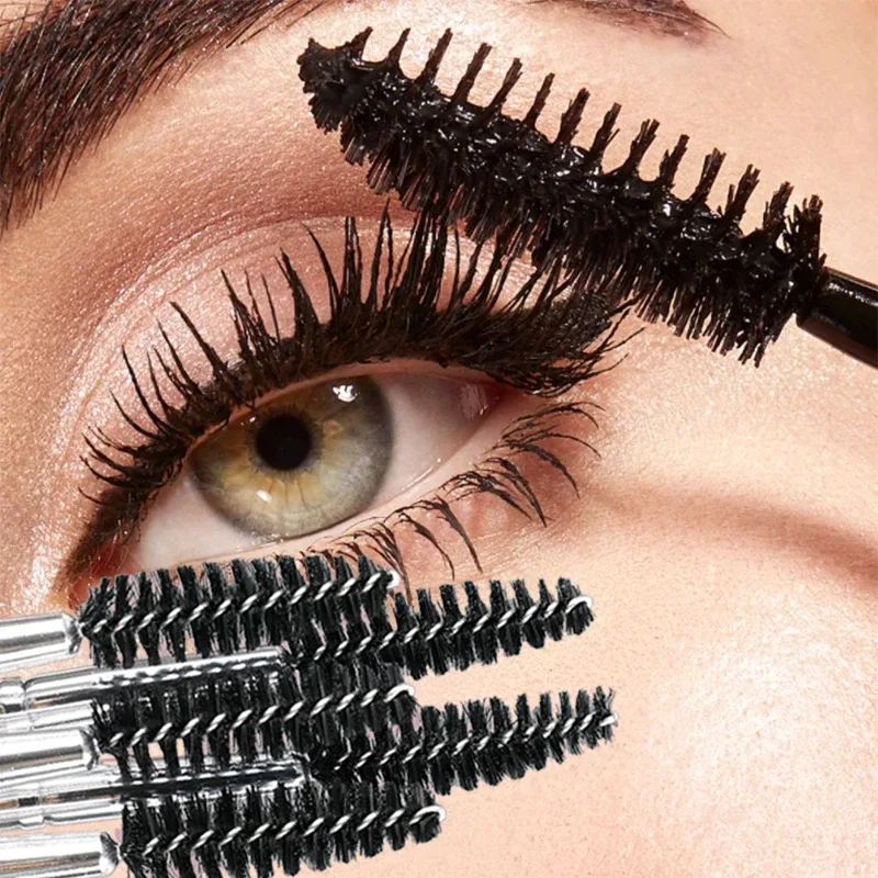 1/10 Uds. Pinceles suaves para pestañas, cepillo para cejas retorcido, contorno de codo, delineador de ojos, cepillos para mezclar ojos, herramienta de maquillaje cosmético — image 2