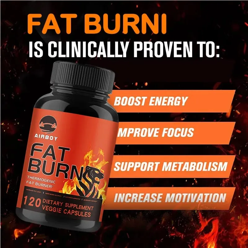 Burn-XT Fat Burner - Stöd energimetabolism Hjälper aptitdämpande matsmältning — image 5