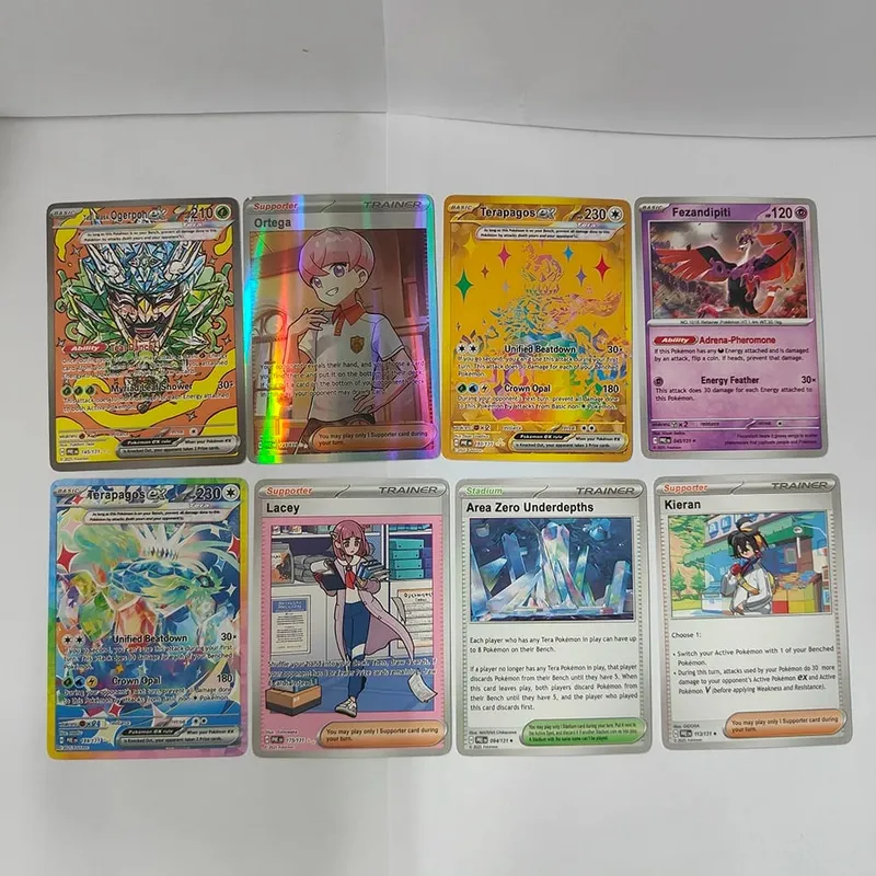 30/360 PCS Pokemon การ์ด Prismatic 151 Evolutions ภาษาอังกฤษ Booster Battle Pokémon การ์ดเกม Carte Trading Collection การ์ด — image 5