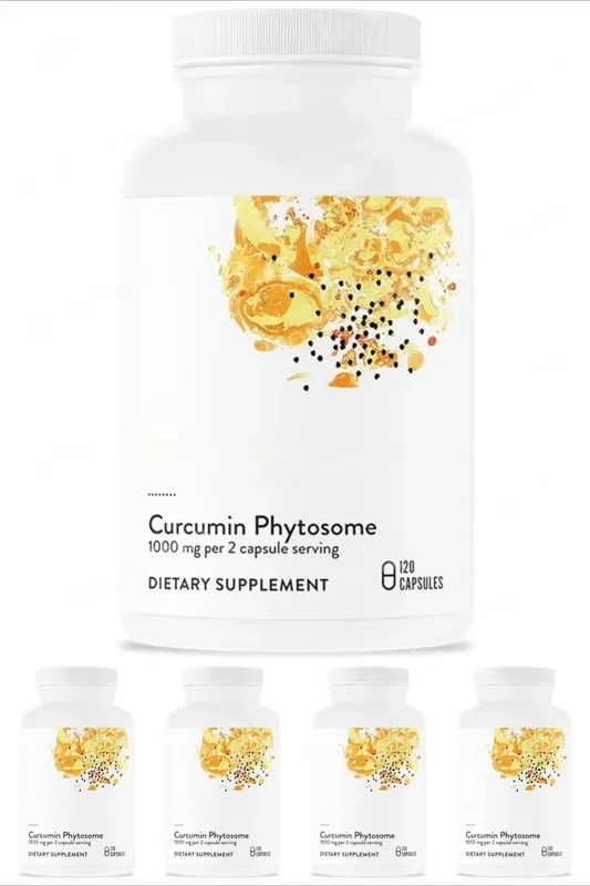 Curcumin Phytosome 1000mg Capsules Advanced Absorption Antioxidant Support 120 Capsules Non-GMO Gluten Free — image 12
