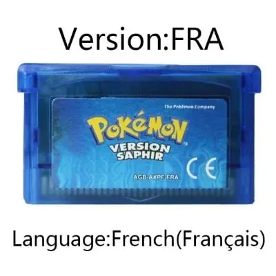 GBA 비디오 게임 카트리지 콘솔 카드 포켓몬 에메랄드 루비 FireRed LeafGreen 사파이어 GBA/NDS용 다국어 — image 23