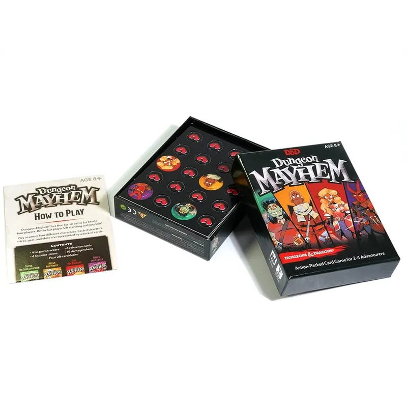 Dungeon Mayhem Dungeons Dragons Card Game 120 Cards Board Game Monster Madness Party Game for Friends and Family — image 4