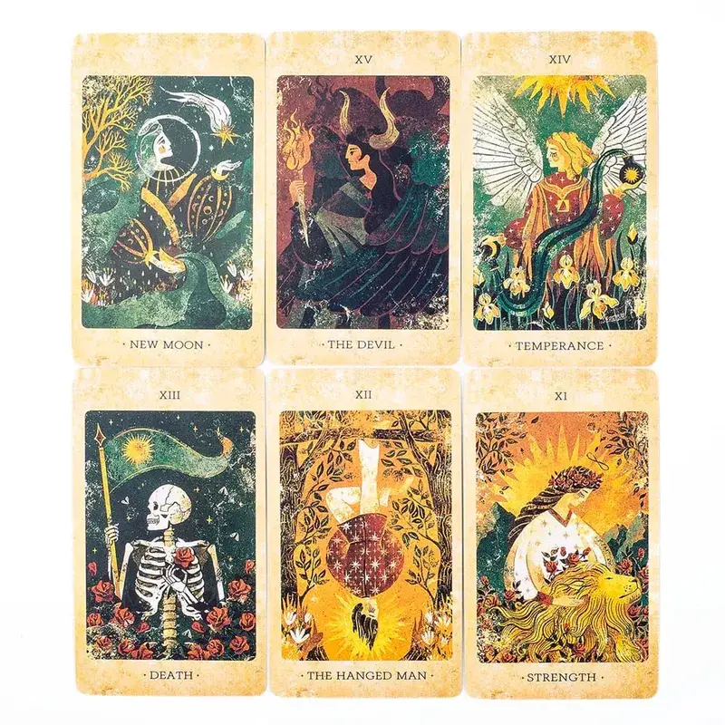 Le royaume solaire Tarot Deck 78 cartes Oracle ensemble anglais Visions Divination édition Deck jeux de société 10.4x6.1 cm — image 5