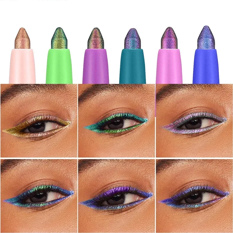 Chameleon Eyeliner Stick ปากกา Glitter อายแชโดว์กันน้ำ Shimmer Eye Liner ปากกา Shiny High-gloss เครื่องสำอางค์ Beauty Make Up — image 3