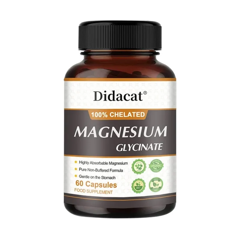 Magnésio Glicina 500mg - Apoia a Função Muscular Melhora a Qualidade do Sono Apoia a Saúde Cardiovascular e Metabólica — image 8