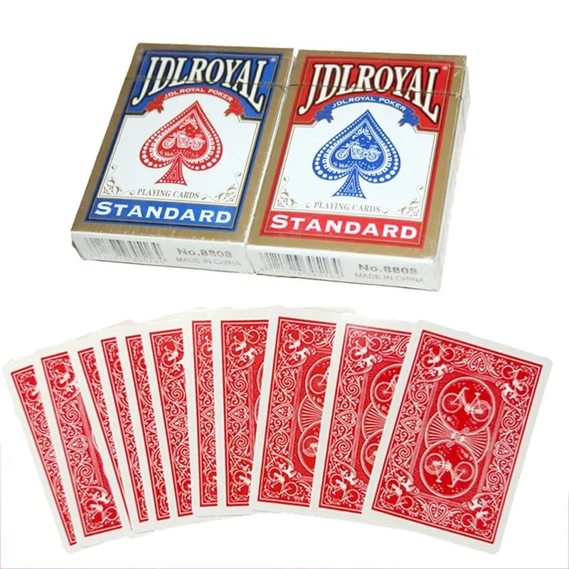 Mazzo elettrico magico Carte Scherzo Trucco Prop Gioco di carte per feste Poker Acrobazie Puntelli per carte Cascata Puntelli per prestazioni magiche TMZ — image 1