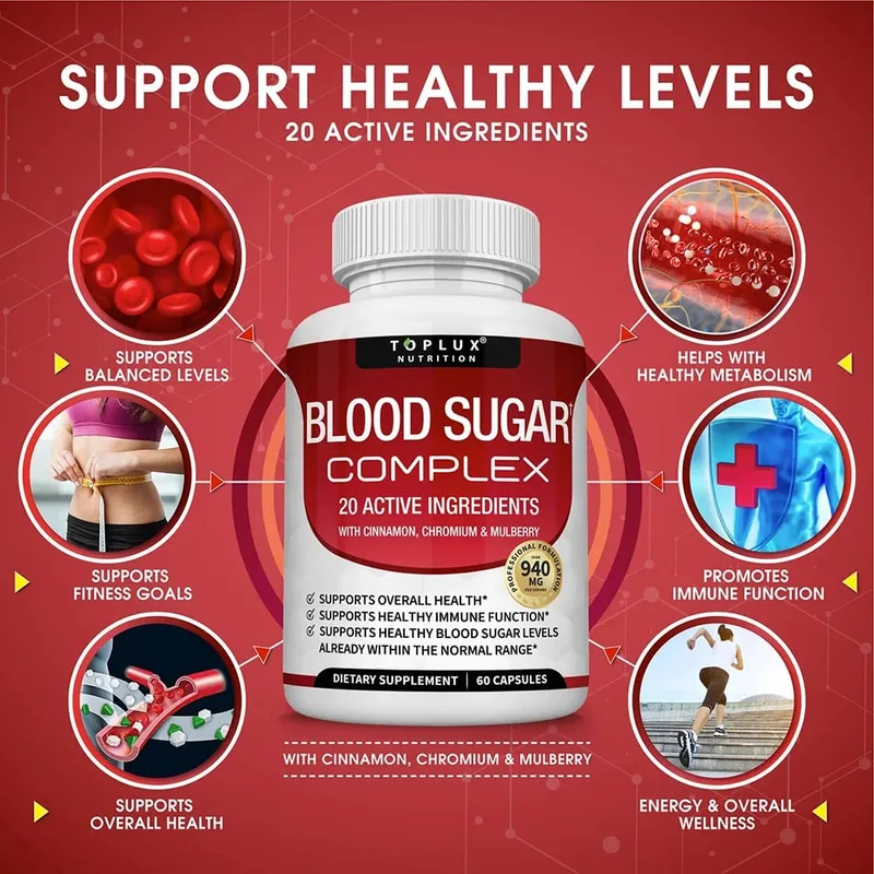 Prémiový doplněk komplexu hořčíku 1000 mg glycinát hořečnatý 525 mg komplex krevního cukru 940 mg kapsle Moringa 1200 mg bez GMO