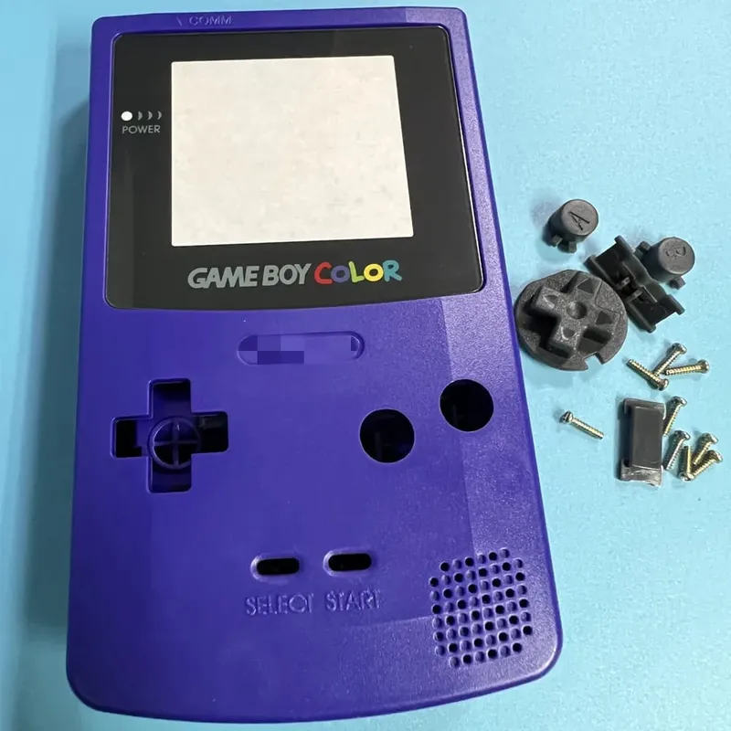 Новый цветной корпус Gameboy Gbc Shells, ограниченная серия, сменные корпуса, игровая периферия, аксессуары, светящиеся подарки на день рождения для мальчиков