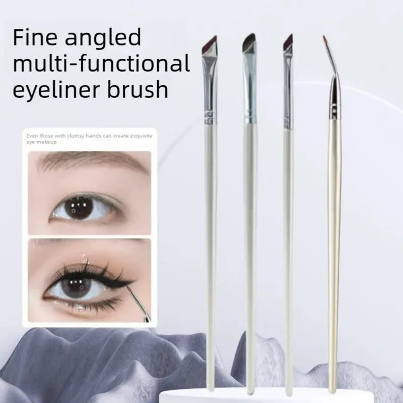 5 Buah Kuas Eyeliner Multifungsi Kuas Eyeliner Sudut Kuas Sudut Kanan Kuas Rias Sangat Halus Kuas Aegyo Sal — image 2
