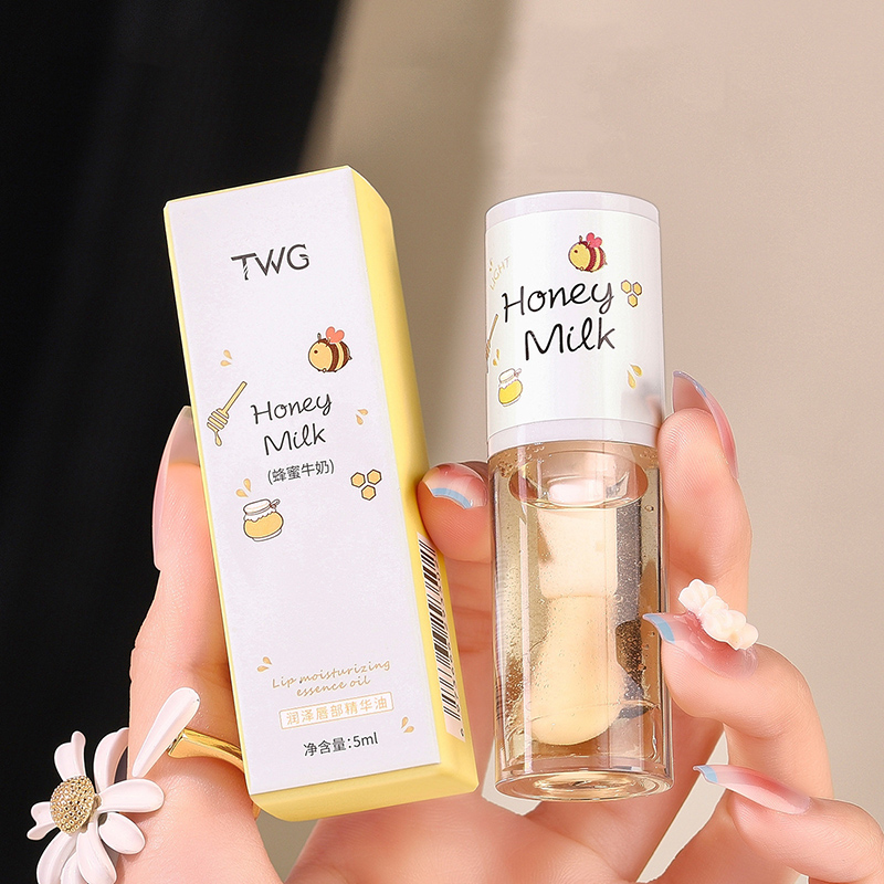 Make Up ความงามเกาหลีเครื่องสำอาง Lip Ink GLOSS Labial LIPS Moisturizer Jelly ลิปสติก Bright Oil Moisturizing Balm Big Lip Brush — image 10