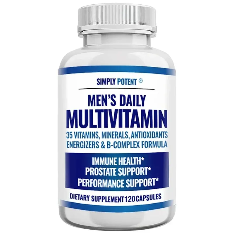 Multivitamin Harian Pria untuk Metabolisme Konsentrasi Energi Prostat Vitamin Imunitas: A C D E (B1 B2 B3 B5 B6 B7 B9 B12) — image 9