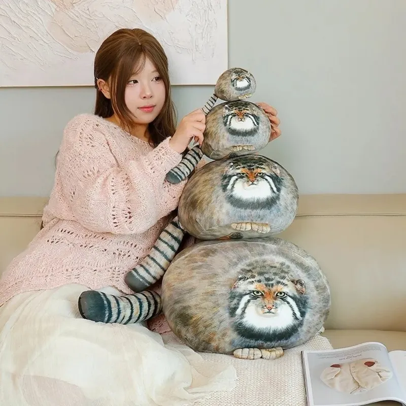 可愛超柔軟動物真實仿真仿真抱枕抱枕臥室裝飾 — image 6