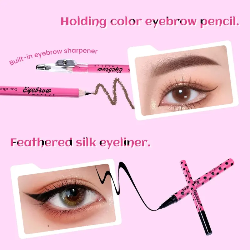 Complete Beauty Cosmetic Makeup Set For Hengfang Face Palette Eyeshadow Lipstick Tools Travel Friendly Gift Case — image 2