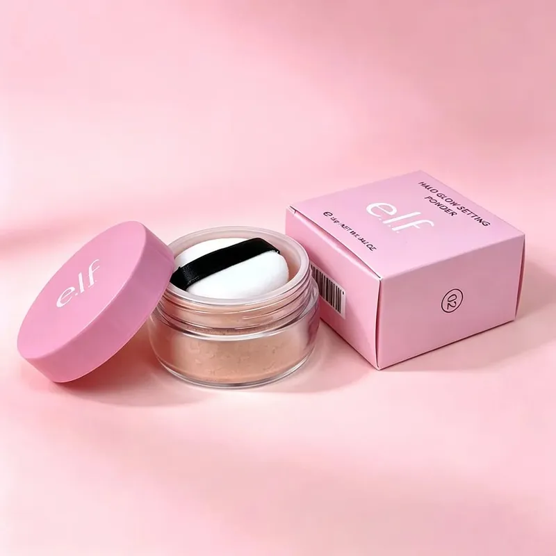 E.L.F. Halo GLOWSETTING POWDER Brightens Skin Tone Softens Setting Powder Loose Powder and Loose Powder — image 3