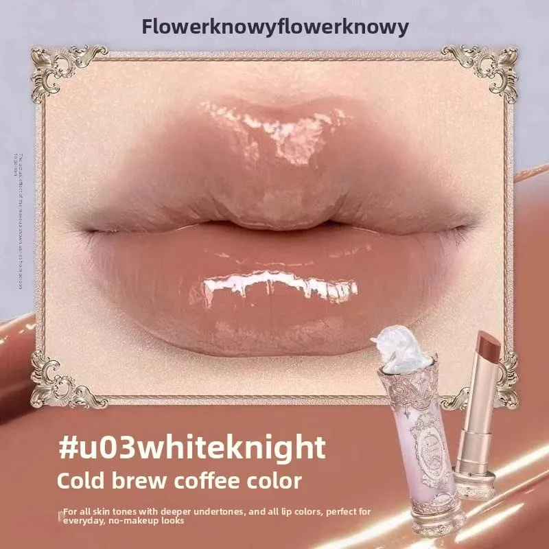 Flower Knows Unicorn Vintage Eyeshadow Palette Blush Highlighter Lipstick Cute Girly เครื่องสำอางสำหรับผู้หญิง — image 10
