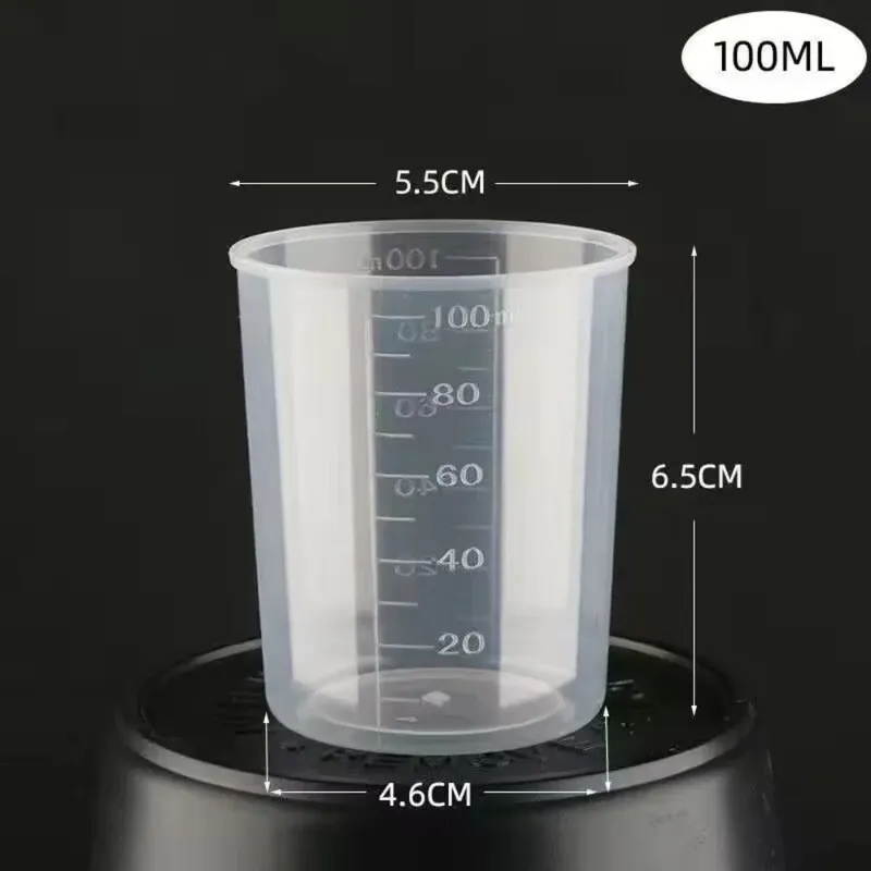 Mini misurino per riso da 100/160 ml in plastica con brocche dosatrici trasparenti Strumenti di misurazione bilancia da cucina digitale — image 5