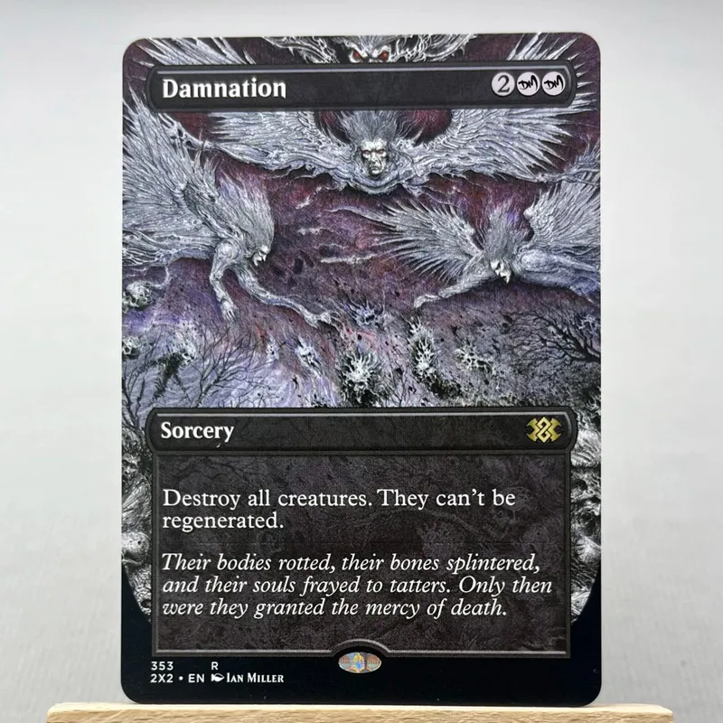 AFR 2X2 KHM HOLO9-002 Tcg พร็อกซีการ์ด Smothering Tithe Bloom Tender เมืองทองเหลือง Damnation เมืองทองเหลือง เมืองทองเหลือง — image 27