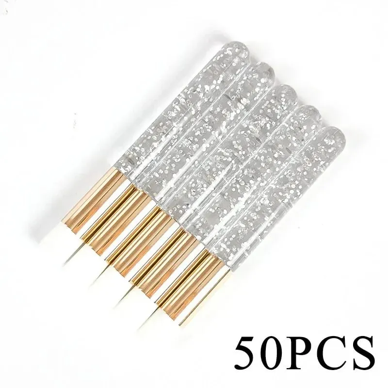 속눈썹 연장을위한 도매 30/50pcs 속눈썹 청소 브러쉬 반짝이 속눈썹 샴푸 브러쉬 코 모공 클렌징 메이크업 도구 — image 12
