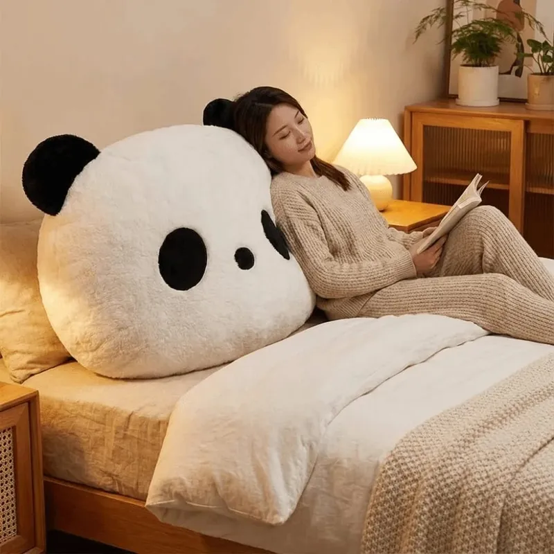 Stuffed Animal Plush Panda Cushion Bedroom Sofa Home Decoration Stuffed Panda Pillow Kawaii 30cm Panda Throw Pillows — image 8