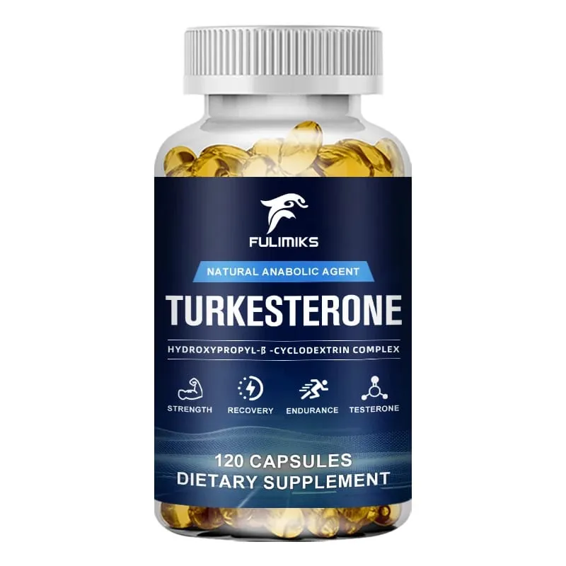 Turkesterone - 에너지 부스트 지구력 향상 에너지 및 근육 건강 지원 - 건강 보조 식품 - 120 캡슐 — image 8