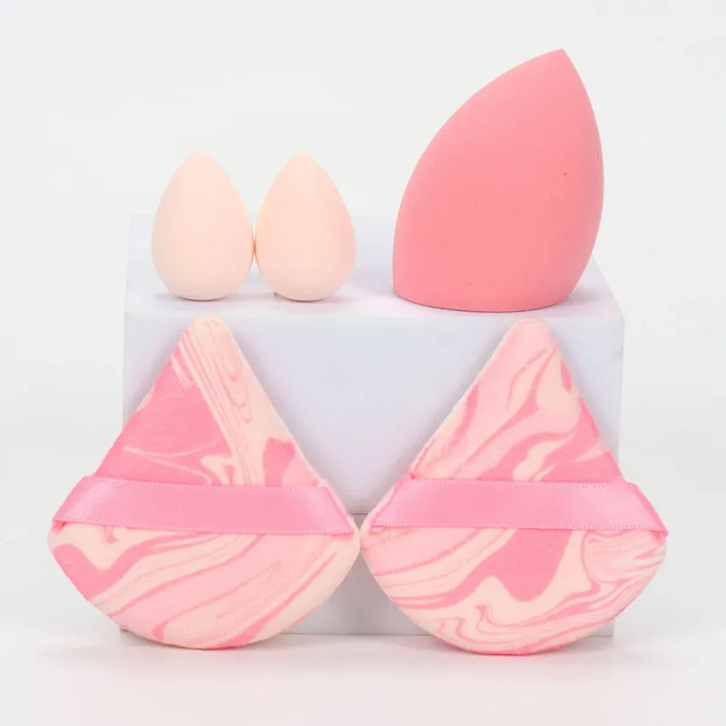 5Pcs Professional Makeup Sponge Set - Soft Gentle Multi-Purpose Tools for Perfect Foundation Powder and Blush Application — image 16