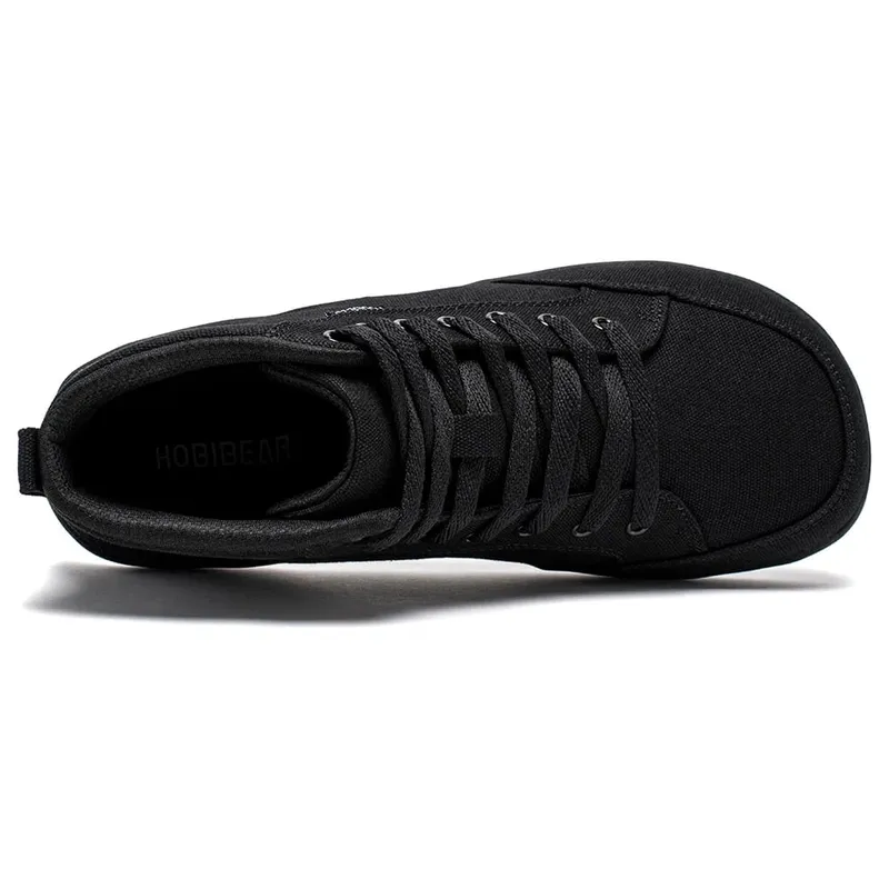 Scarpe basse a piedi nudi Scarpe unisex con punta larga in tela Scarpe da passeggio all'aperto con lacci a caduta zero — image 5