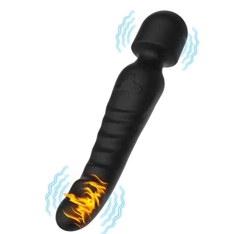 3 DALAM 1Mod Dildo Vibrator Mesin AV Magic love Wand Kelentit G Spot Stimulator Faraj Wanita Tukang Urut Wanita Dewasa Mainan Seks 18 — image 10