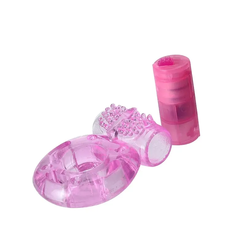 Wibrujący stymulator pierścienia penisa silny penis wyprostowany Cock Ring Cage wytrzymałość szkolenia zabawki erotyczne dla mężczyzn para — image 3