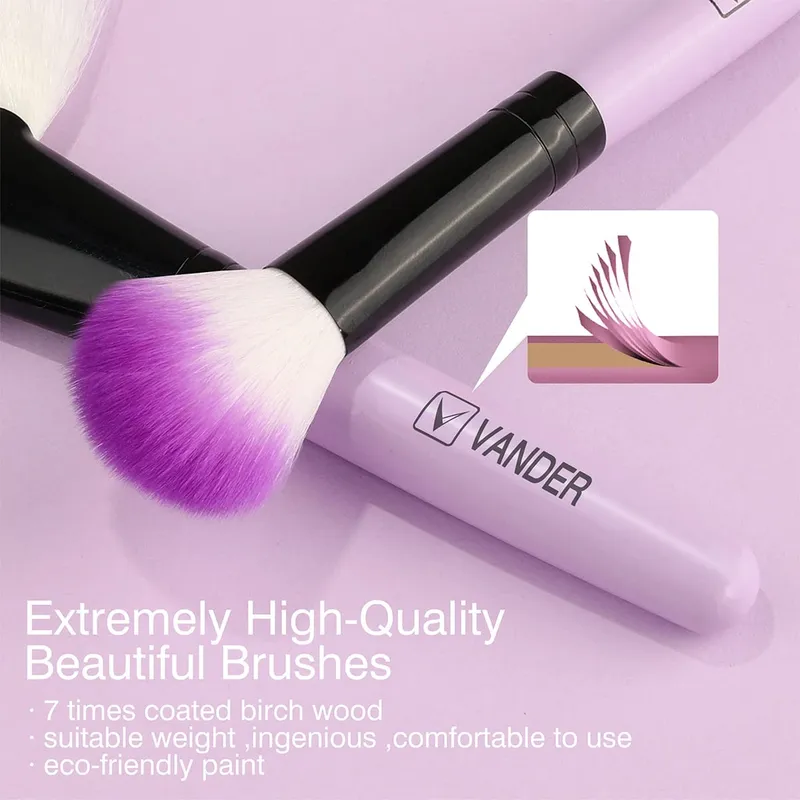 Nyt 10/32 STK Makeup Børster Sæt Soft Fluffy Powder Foundation Contour Blush Concealer Øjenskygge Blending Highlighter Beauty Tool — image 2