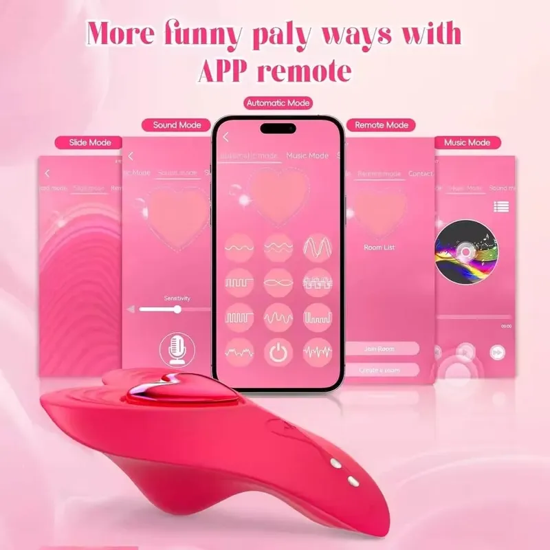 Seluar dalam Penggetar Telur Magnet G-Spot Kuat Kelentit Perangsang Faraj Puting Boleh Dipakai Tukang Urut Mulut Wanita Mainan Seks untuk Wanita — image 5