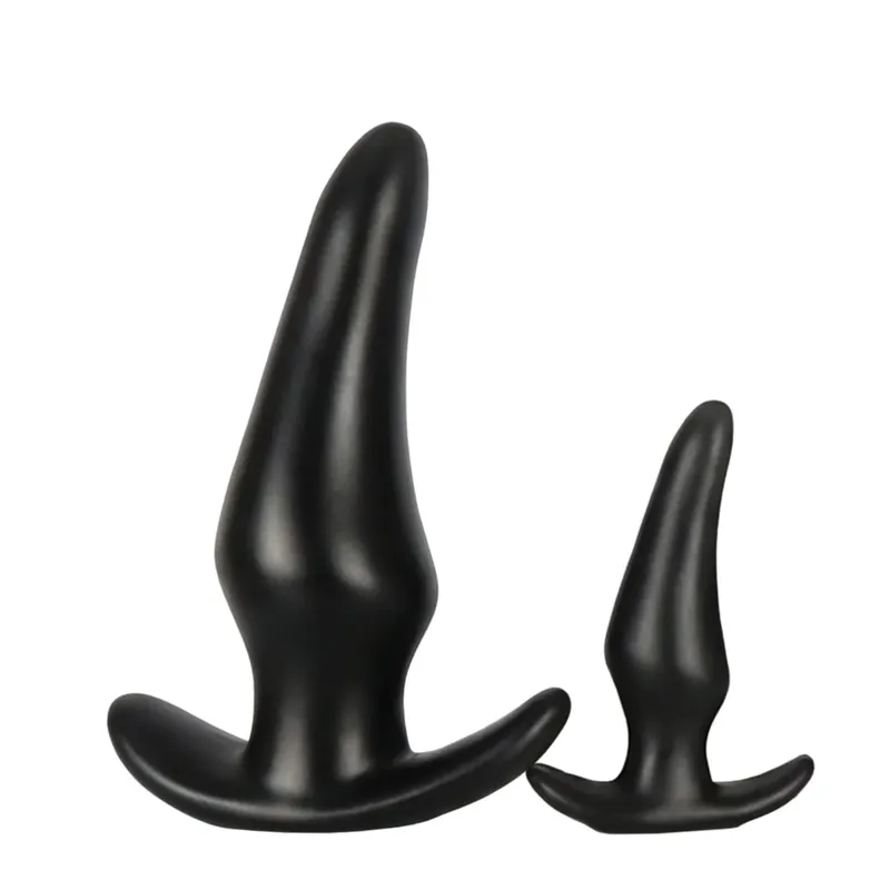 3 Ukuran Berbeda Sumbat Anal Silikon Lembut Sumbat Bokong Anal Stimulator Mainan Seks Dewasa untuk Wanita Gay Pemijat Prostat Pelatih Anal — image 6