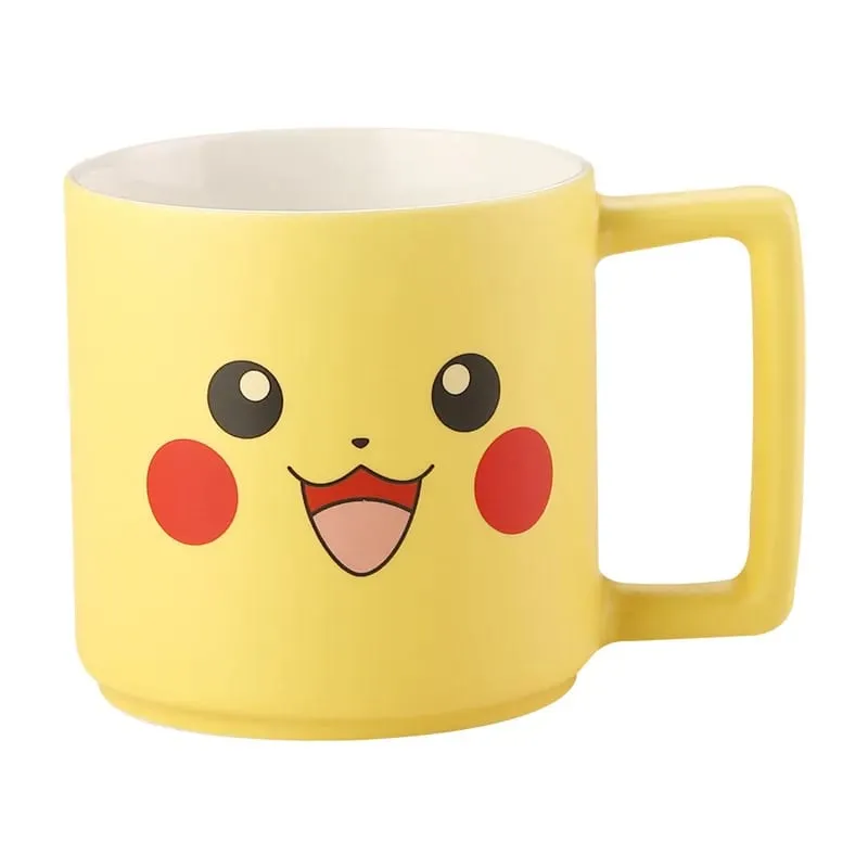 New Cartoon Pokemon Pikachu Mug Breakfast Milk Cup Cute Drink Tableware Ceramic Coffee Cup Gift Dessert Kawaii Drinkware Kitchen — image 5