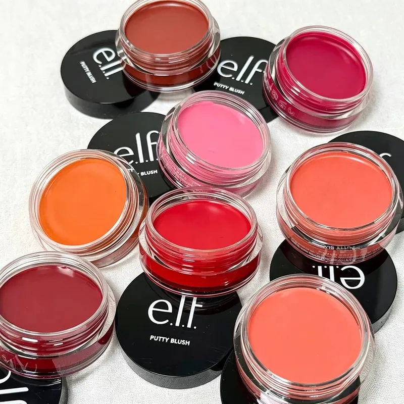 Elf Putty Blush Single Matte Cream Blush Dual-ใช้เป็นครีมอายแชโดว์ โทนสีอ่อนธรรมชาติสำหรับการแต่งหน้าบนใบหน้าทุกวันได้อย่างง่ายดาย — image 3