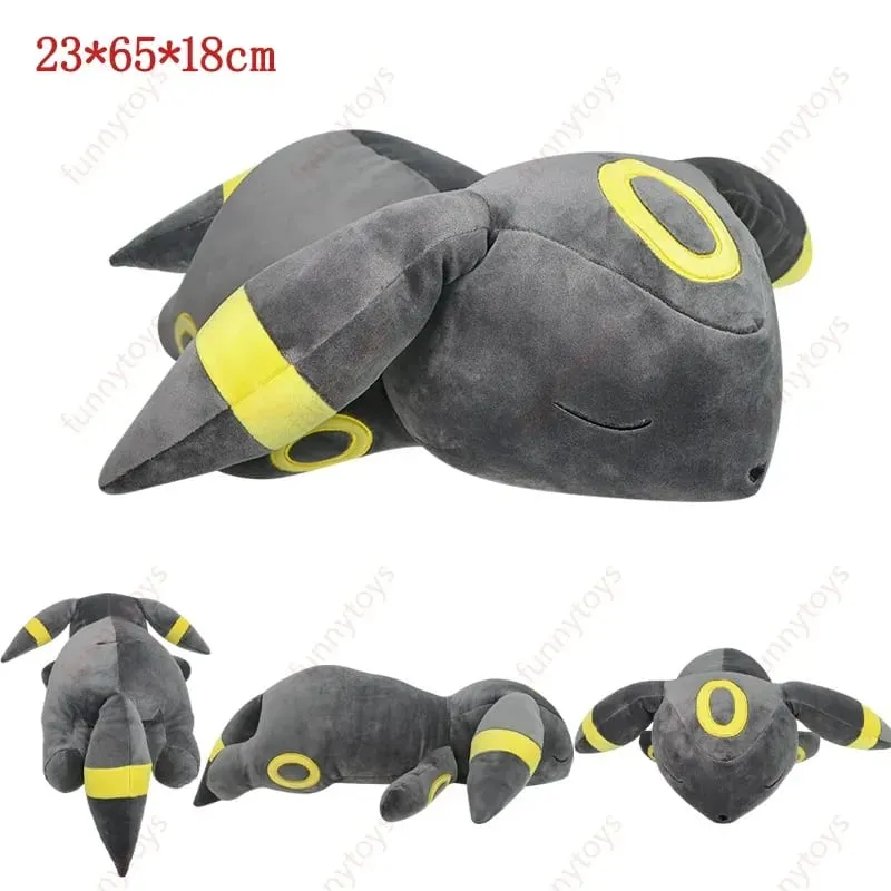 Oreiller en peluche Pokémon pour position de sommeil, Leafeon, particulier Sylveon Furret Cubone Scorbunny Bulbasaur, coussin en peluche doux — image 9