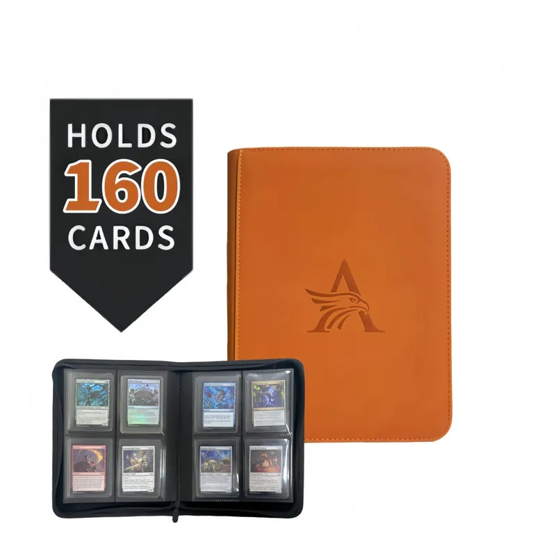 Classeur de cartes TopLoader à 4 pochettes (160 cartes) – Noir/stockage de qualité industrielle pour les cartes TCG et de sport. Le rêve du collectionneur — image 9