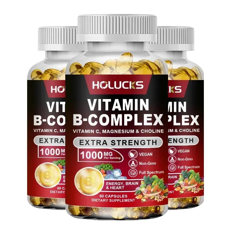 Suplemen Vitamin B Kompleks Yimiduk Premium dengan Biotin & Folat untuk Menggalakkan Kulit Rambut yang Sihat & Keseimbangan Hormon Vegan — image 8