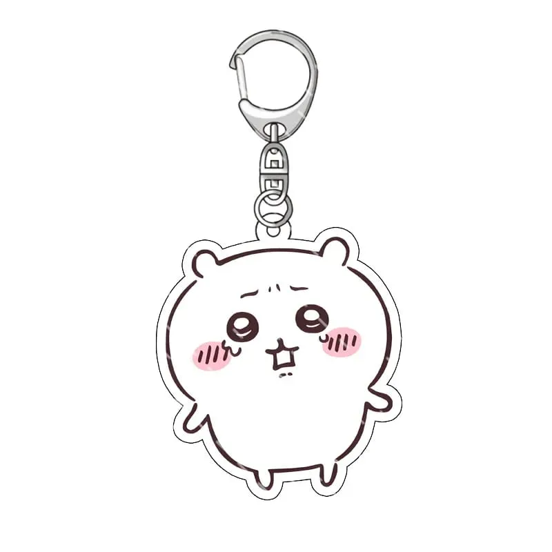 Yiji pendentif Anime bande dessinée acrylique périphérique porte-clés Hachiware Usagi mignon pendentif sac suspendu décoration décoration — image 34