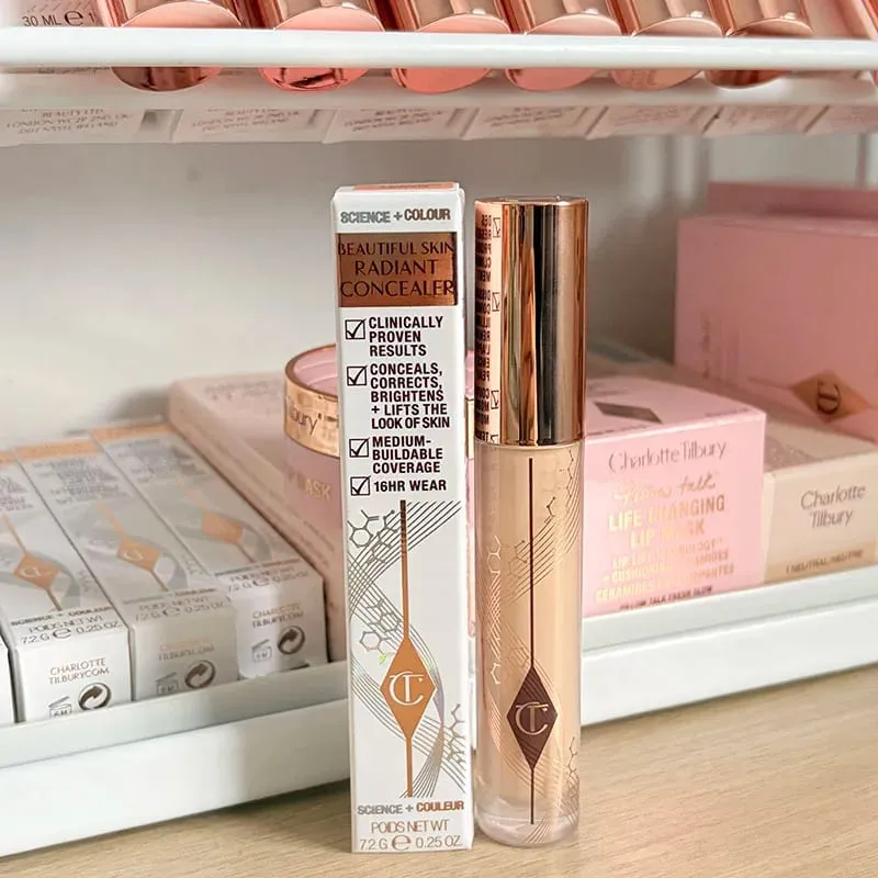 มูลนิธิ Charlotte Highlighter เนื้อสัมผัสต่อเนื่องของสเปรย์เซ็ตติ้งคอนซีลเลอร์ให้ความชุ่มชื่นสำหรับการแต่งหน้า เครื่องสำอาง Essence Tilbury — image 15