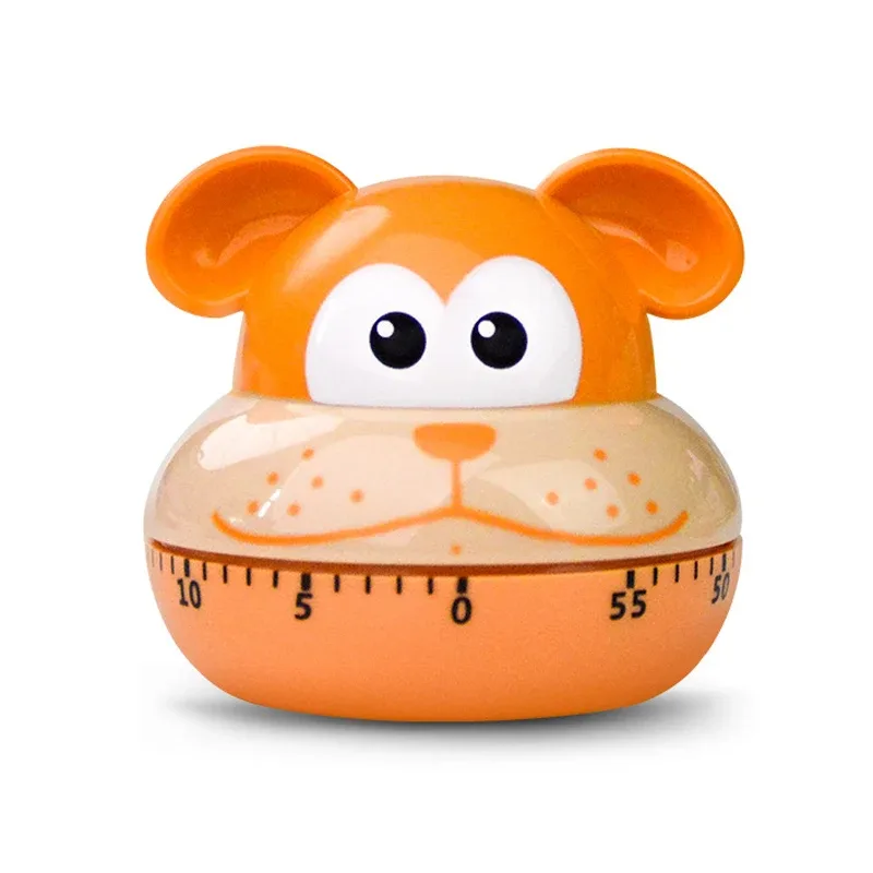 Mechanischer Küchentimer mit Cartoon-Tiermuster, Kochalarm, Countdown-Timer — image 10