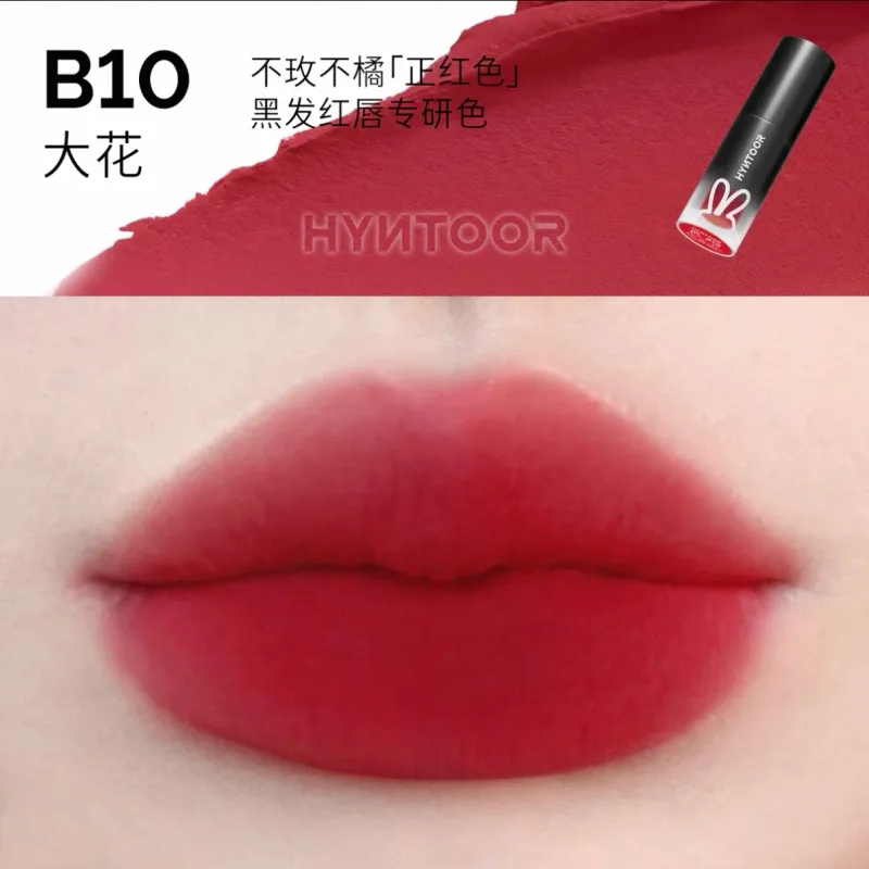 Hyntoor Black Lipgloss Glitter Gothic Gincu Set Dwi Warna Perak Matte Berkhasiat Dark Satin Metalic Kesan Berasap Harian — image 27