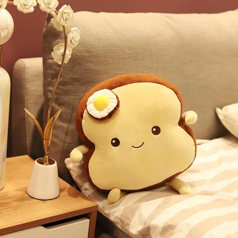 Oreiller en peluche créatif pour Toast, 25CM, mignon, pain doux Kawaii, jouet en peluche, Simulation de nourriture, poupée, oreiller de sommeil, coussin, cadeau pour enfants — image 6