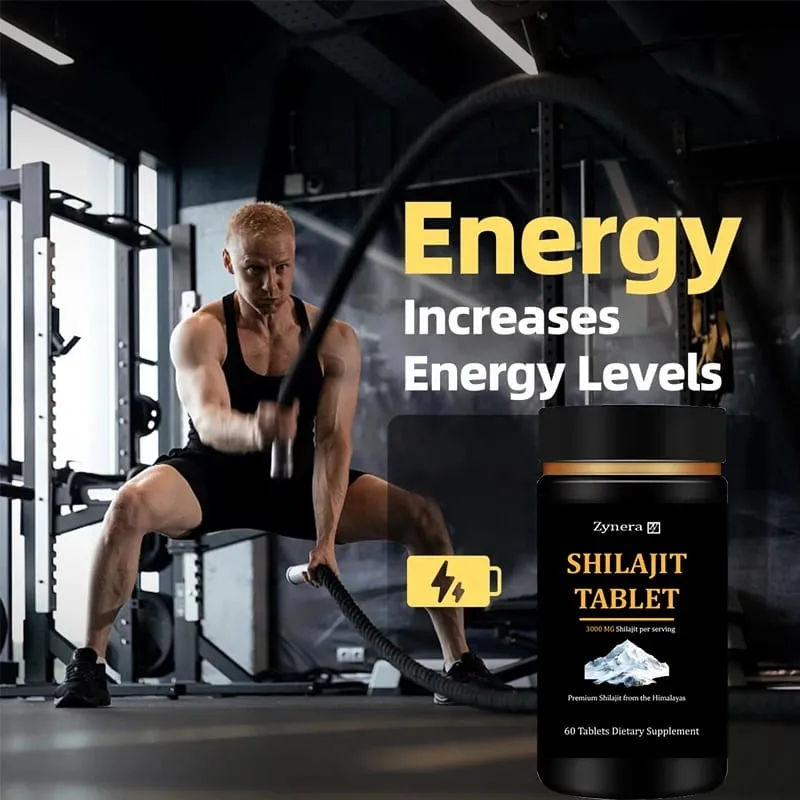 Male Enhancing Supplement With Shilajit Tablets Support for Sperm Quality Natural Muscle Builder Enlargement Pills Stamina Man — image 5