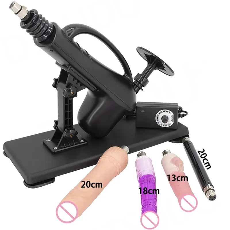 Macchina sessuale automatica 3XLR Accessori per vibratori Masturbazione femminile Pistola per massaggio Giocattoli del sesso per uomini Coppie Prodotti per adulti